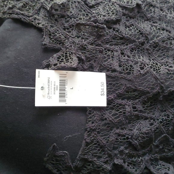 Gap Black Lace Top - Picture 10 of 10